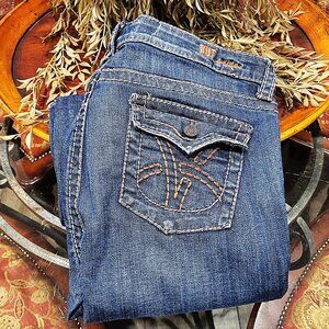 KUT from the Kloth Style KP536MA5N Jeans Size 10 Flap Pocket